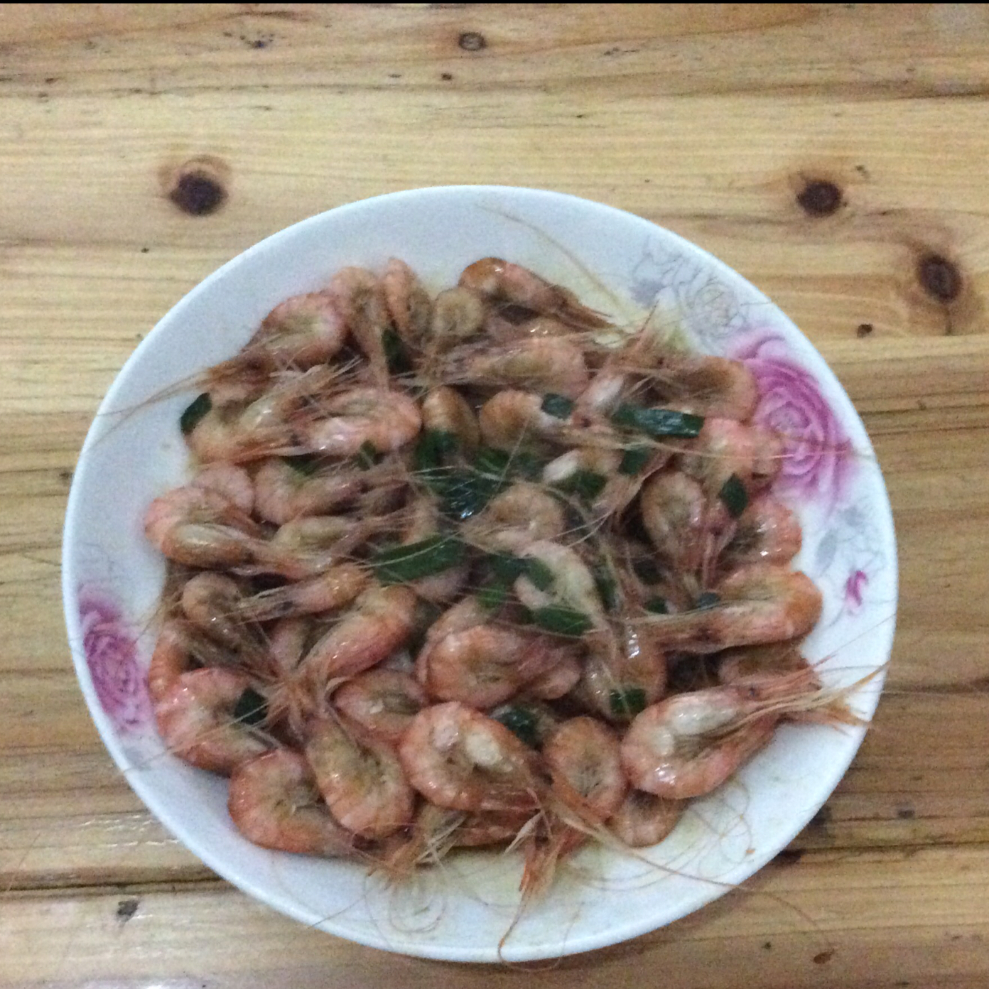 白灼海白虾