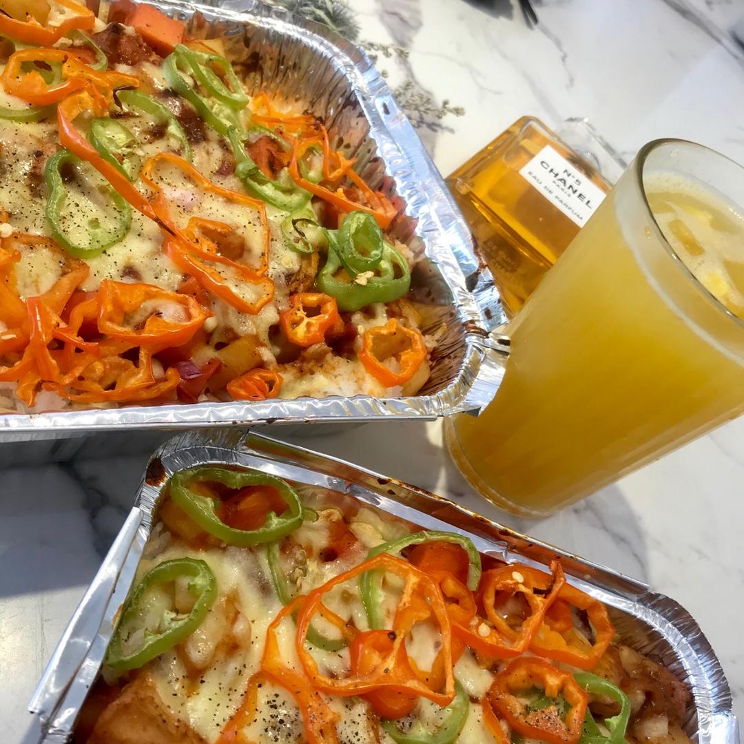 番茄鸡肉浓情焗饭【两人份】