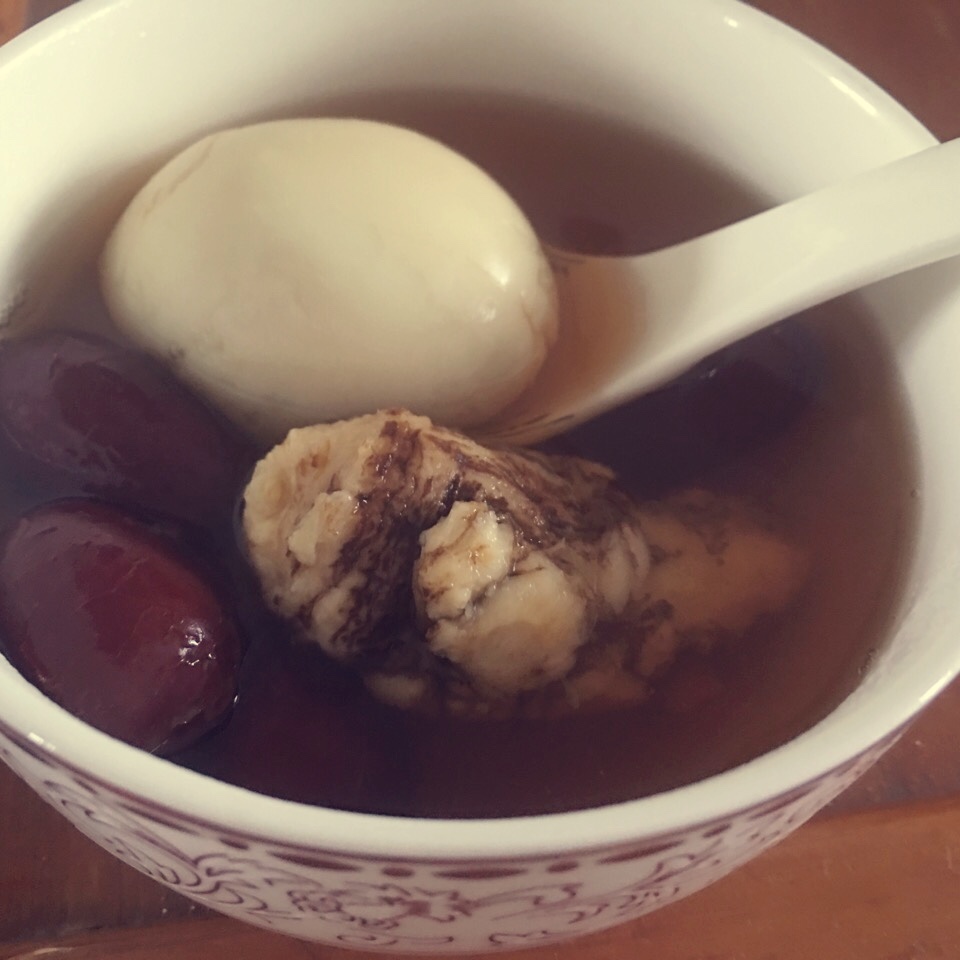 当归红枣鸡蛋汤