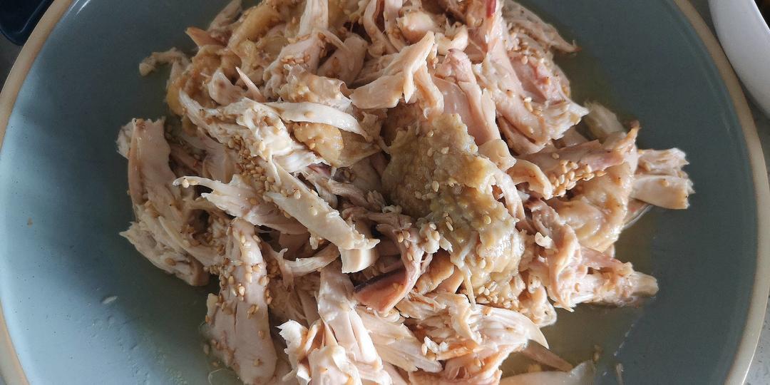 电饭煲盐焗鸡【手撕鸡】简易版