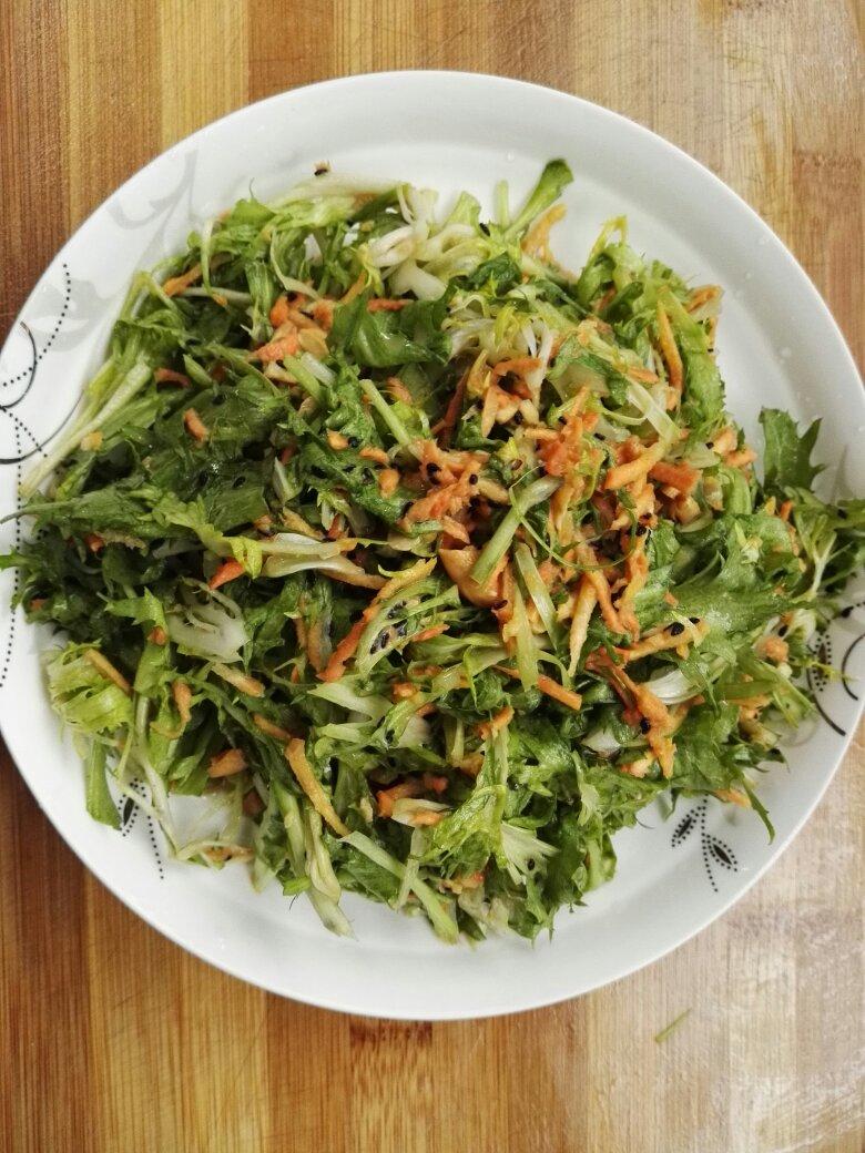 花生酱凉拌苦菊