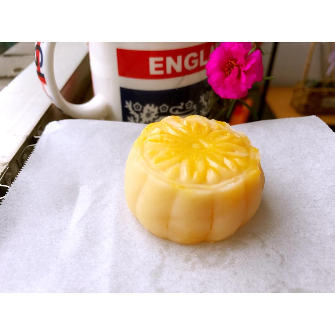 流心奶黄月饼（无吉士粉/转化糖浆版本）【曼食慢语】