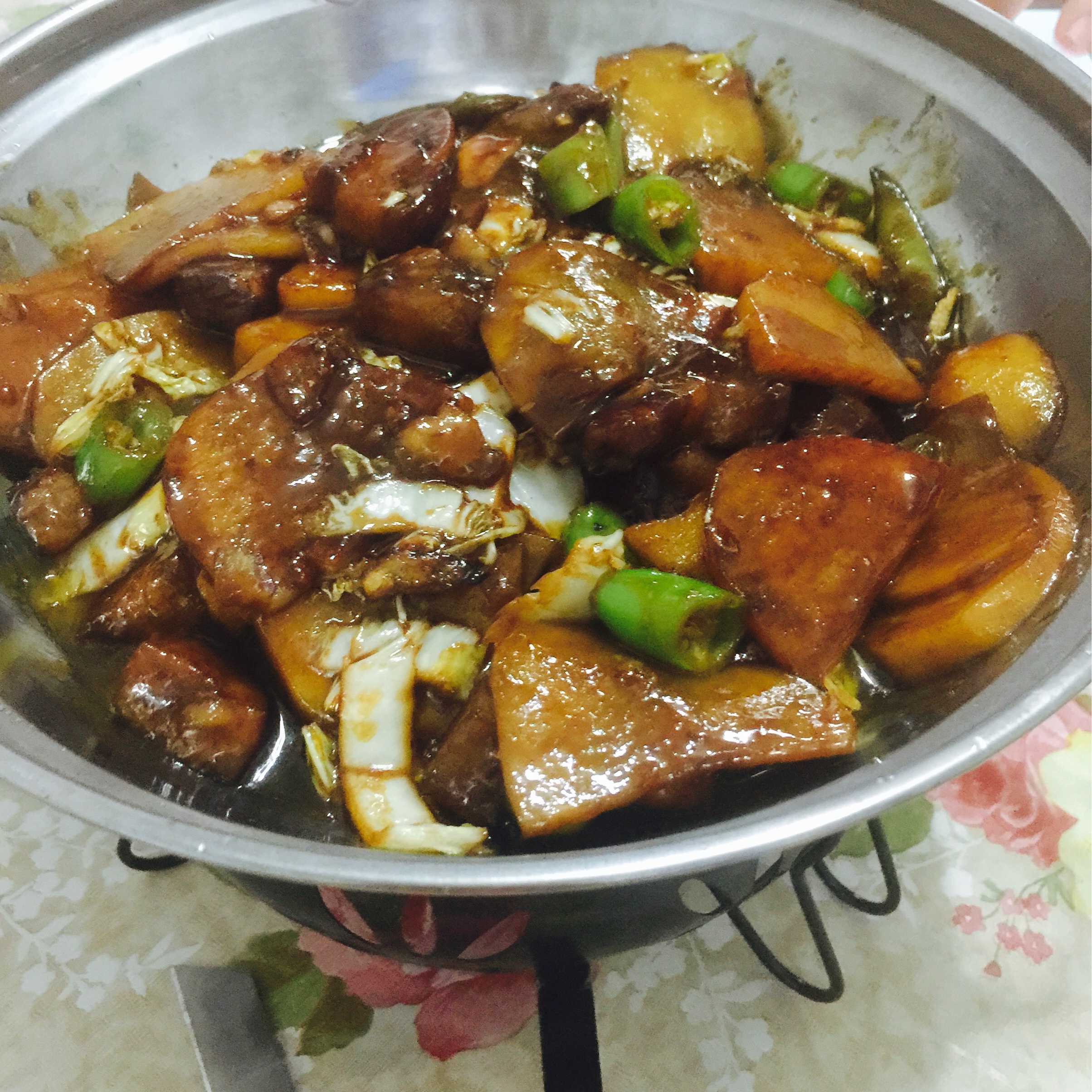 干锅土豆片