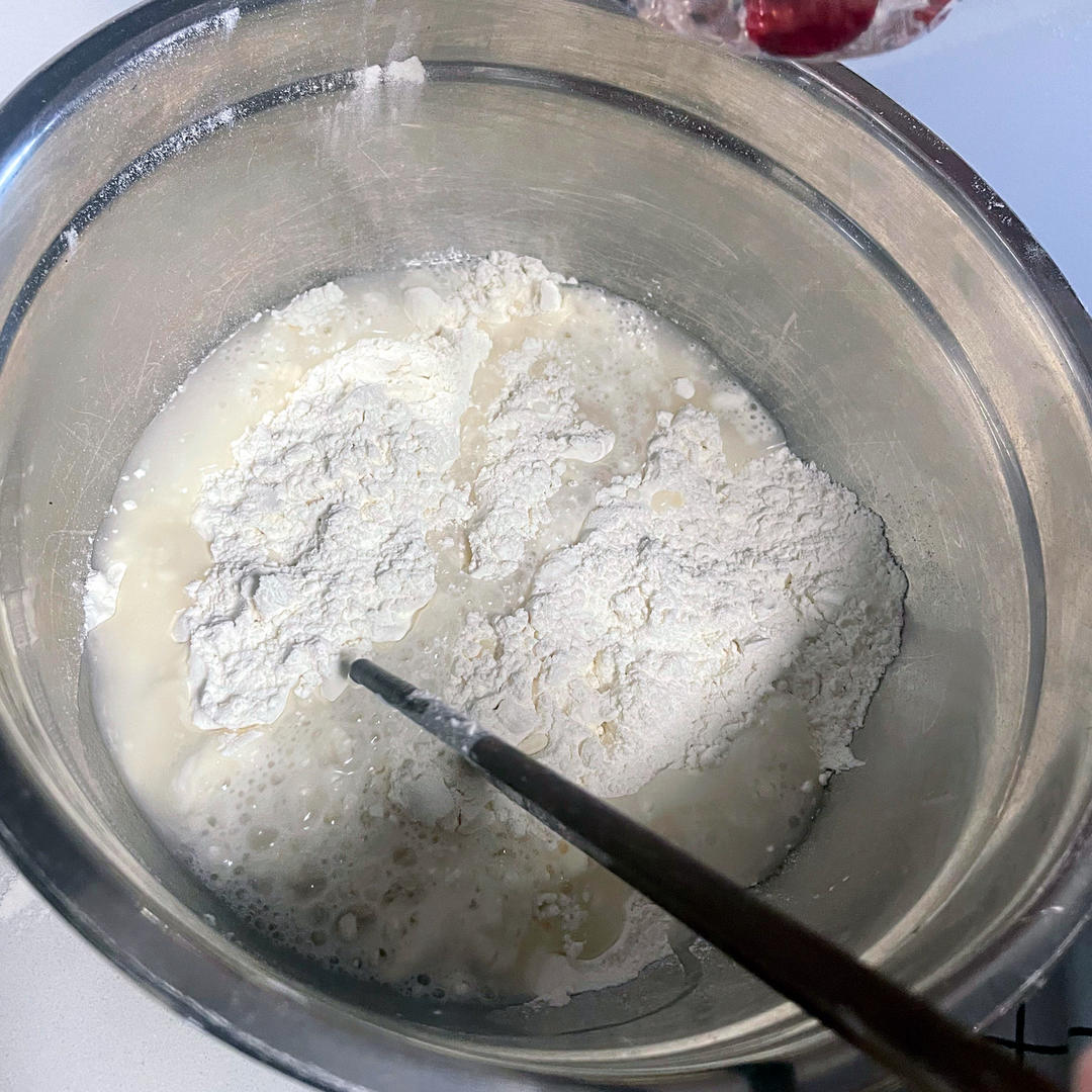 纯奶手撕吐司的做法 步骤1