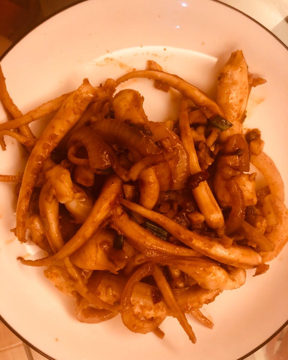 香辣鱿鱼须
