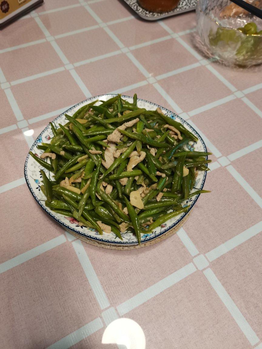 家常四季豆炒肉