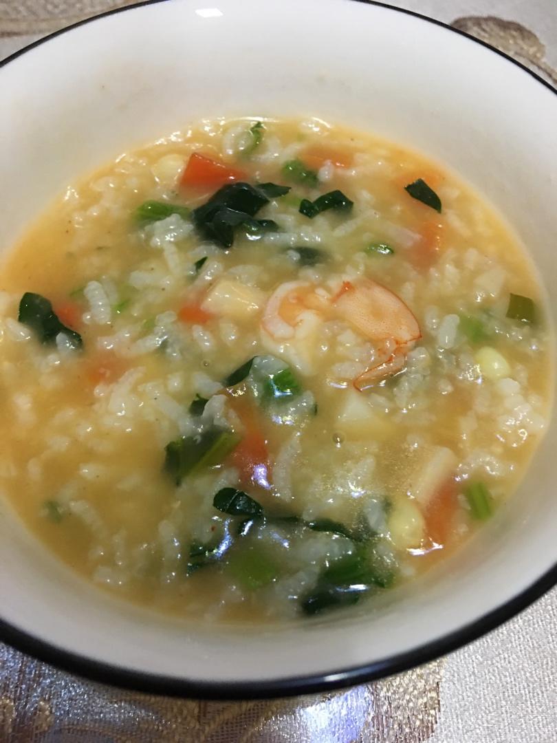 软糯海鲜粥