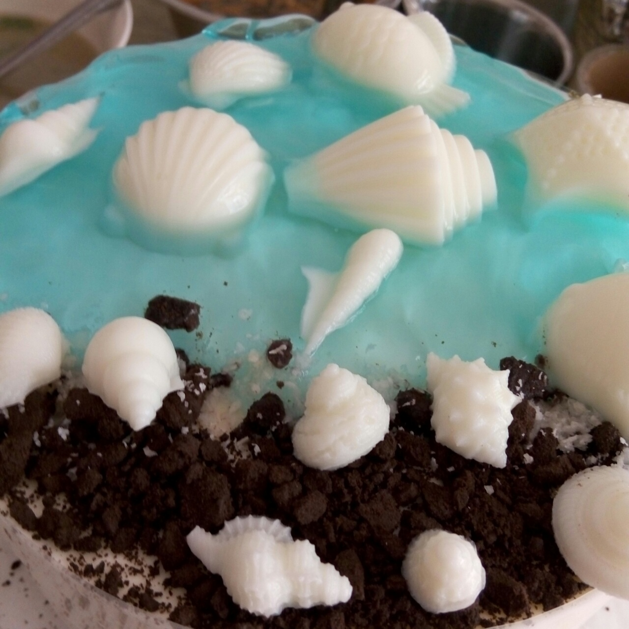 海洋酸奶慕斯蛋糕