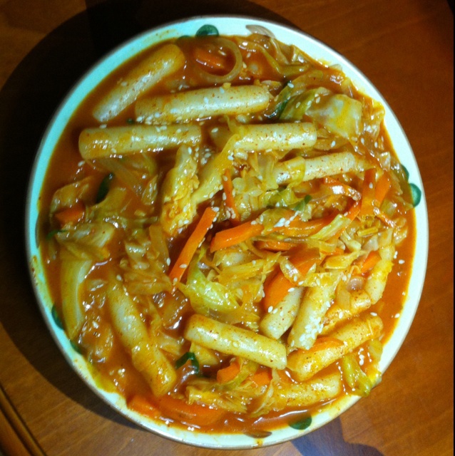 韩国辣酱炒年糕