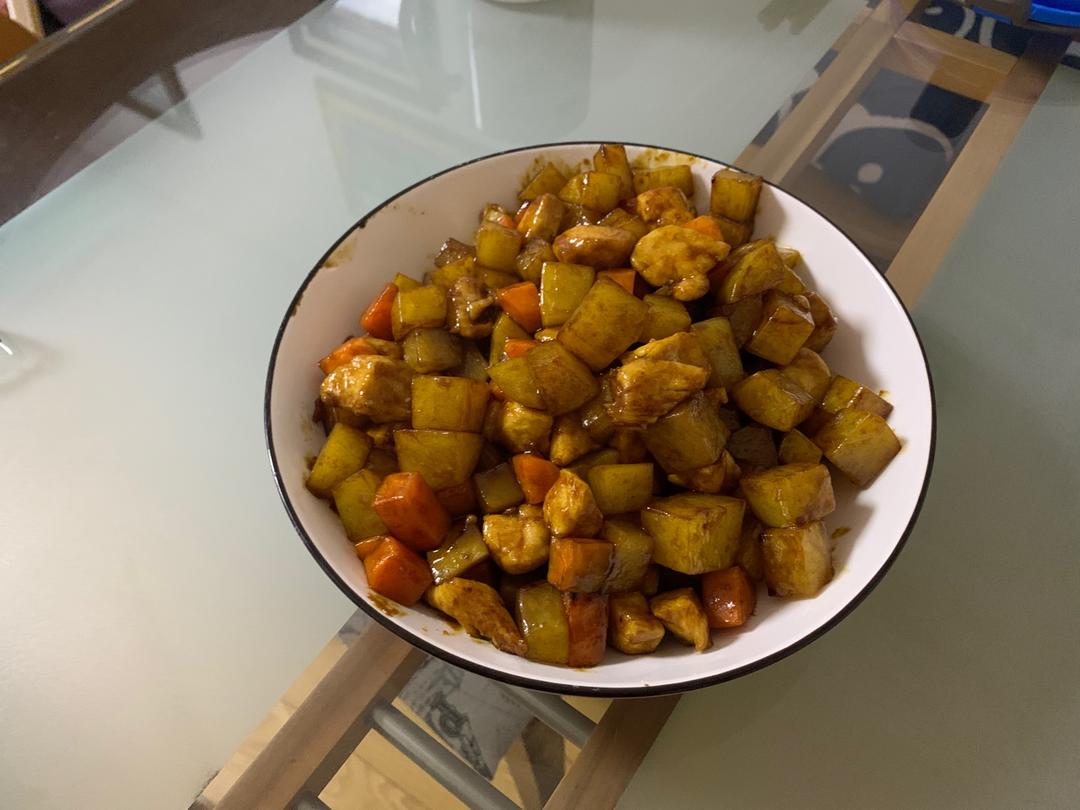 鸡肉三丁