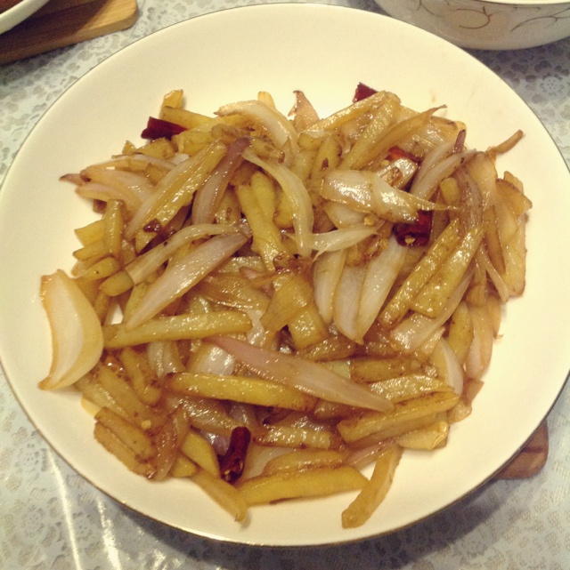 孜然洋葱土豆片