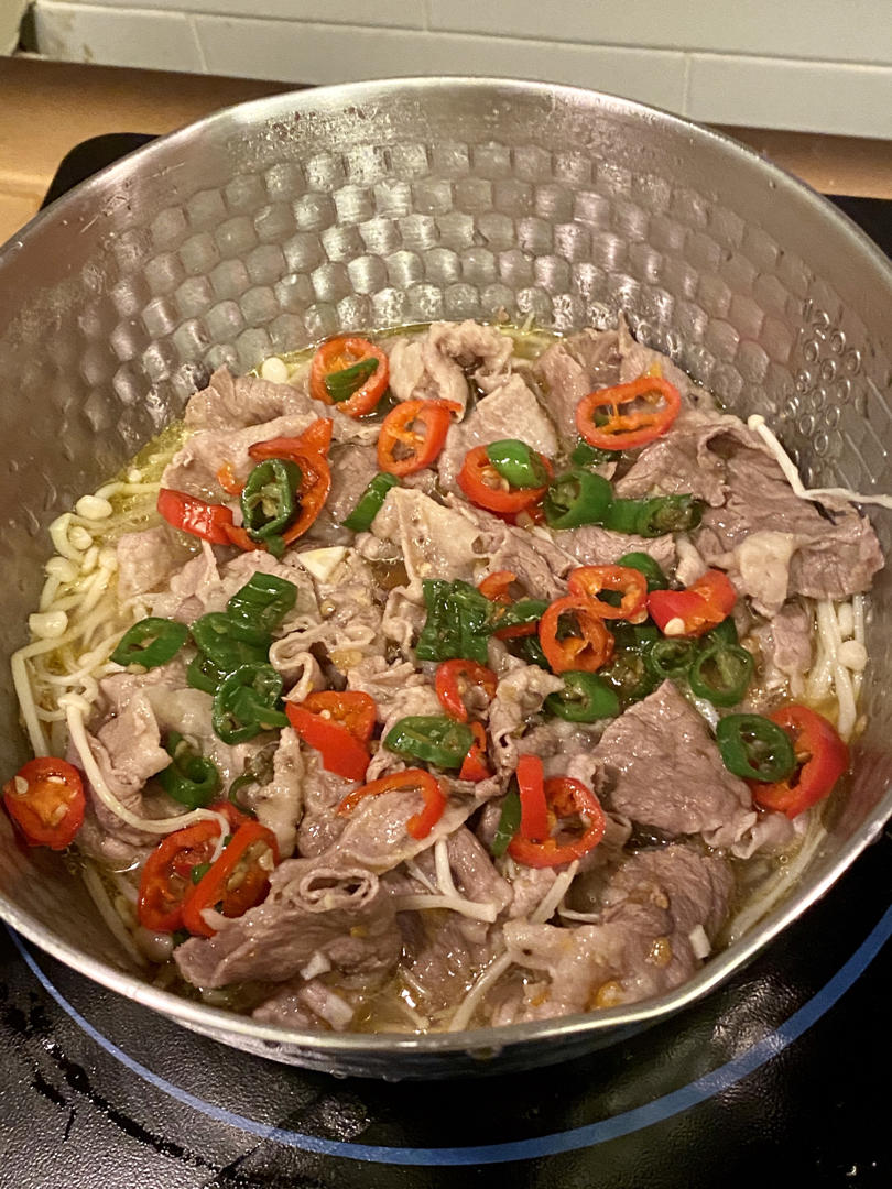 色香味俱佳的金汤肥牛