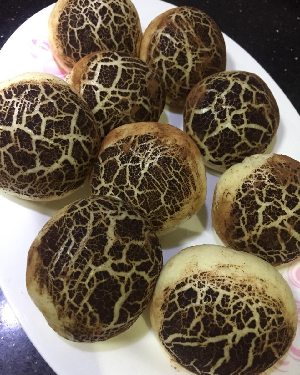 小美版·香菇豆沙包