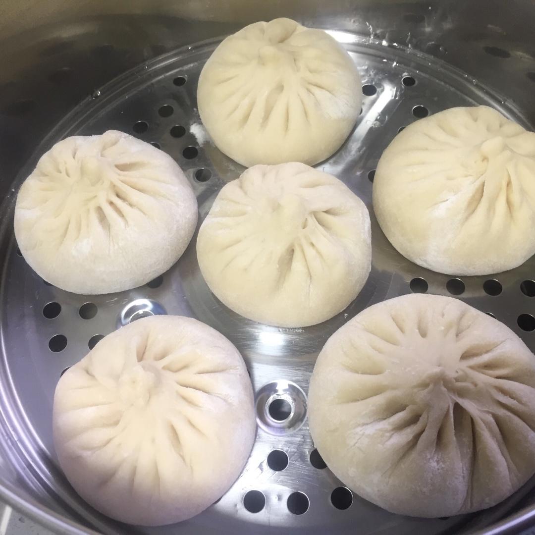 猪肉包子（附视频。一次性发酵。）