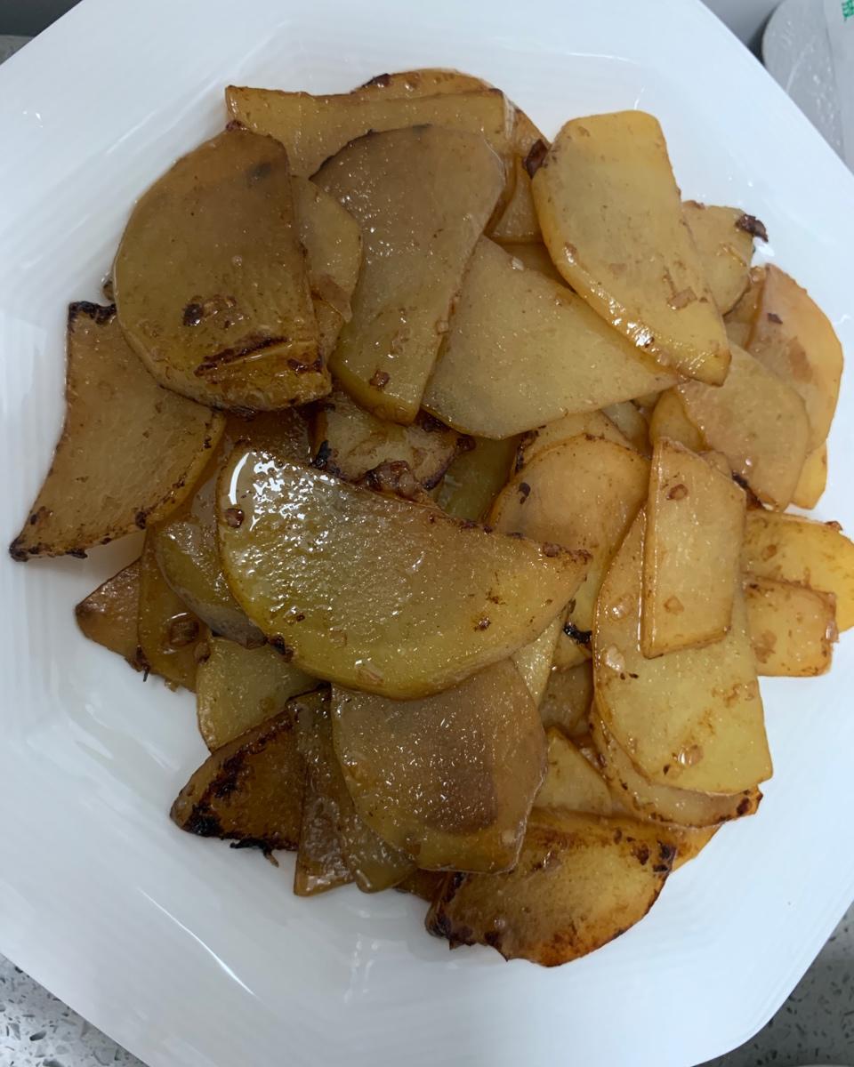 比肉好吃的香煎土豆