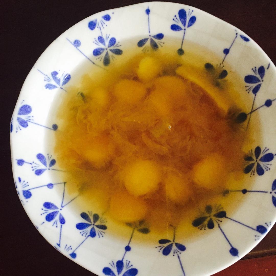 红薯银耳枸杞羹