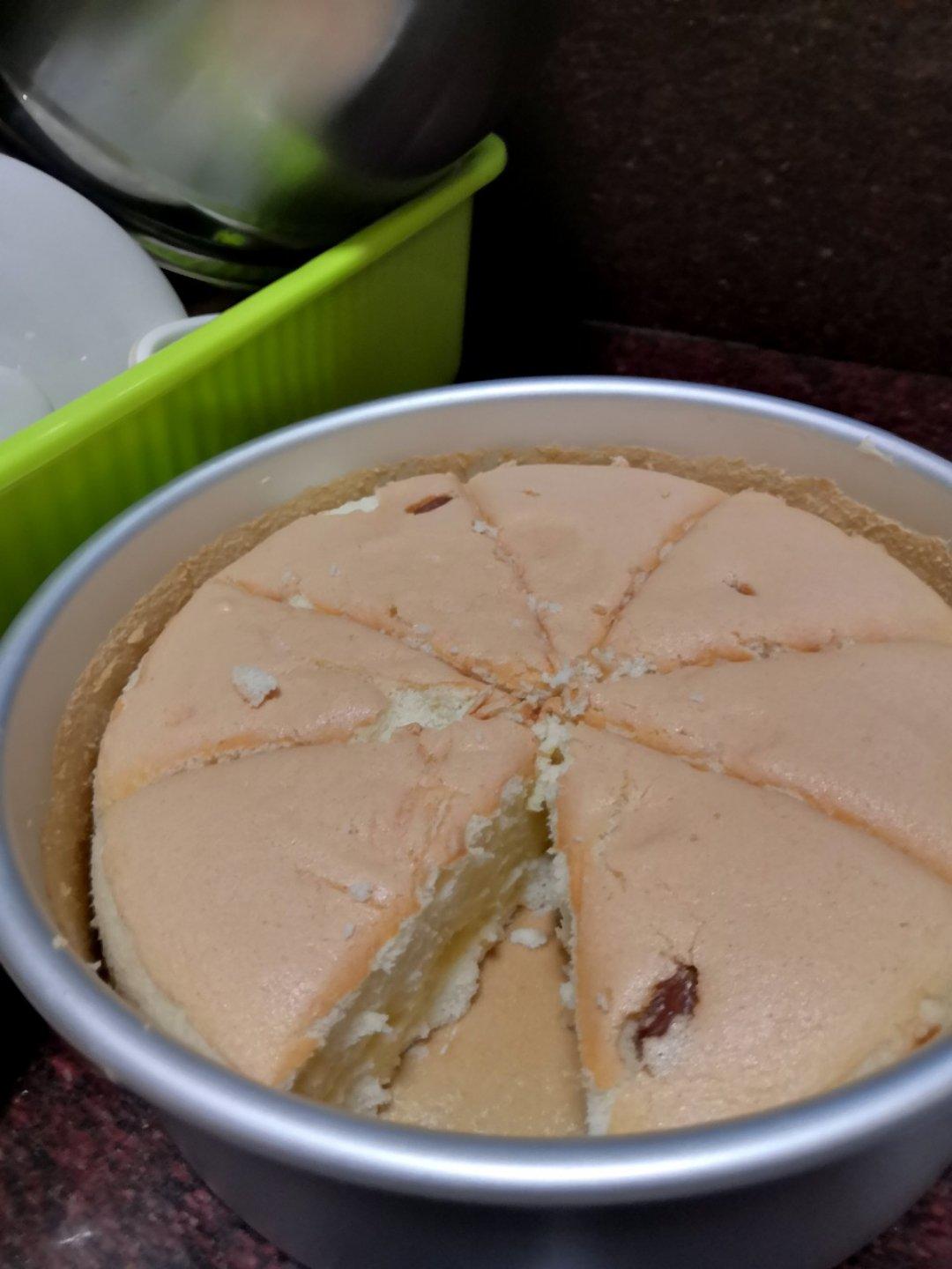 视频菜谱:原味戚风蛋糕8寸戚风蛋糕不裂