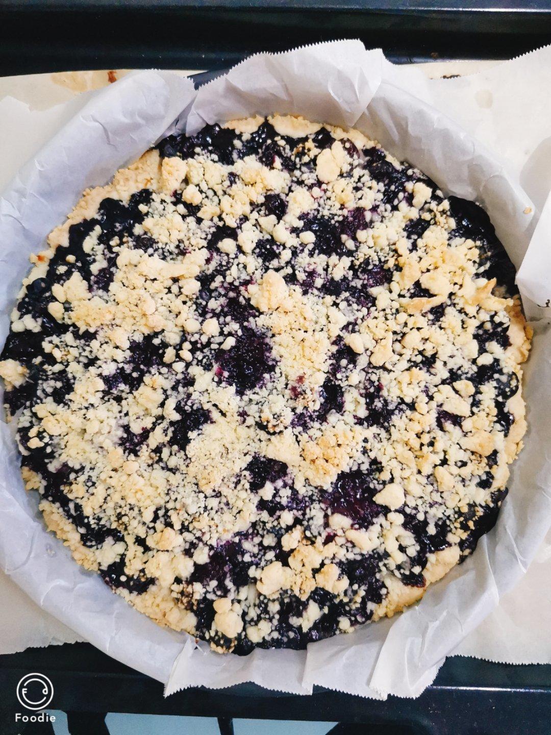 蓝莓酥粒小方块Blueberry Crumber Bars