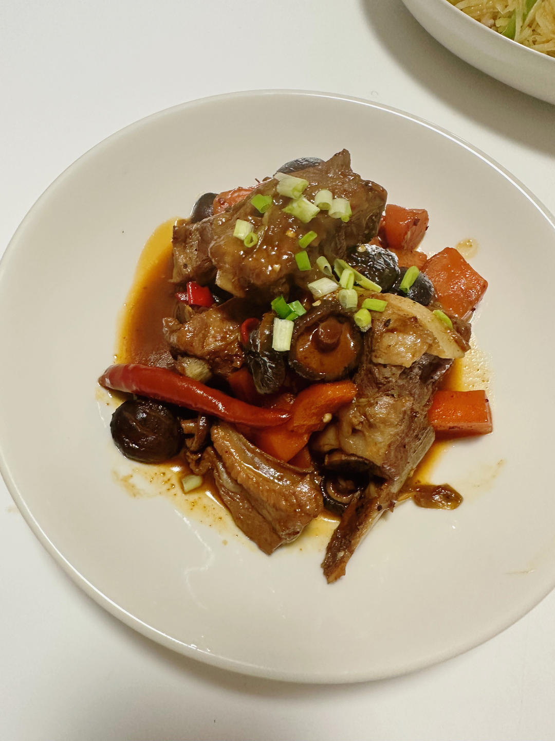 土豆炖排骨