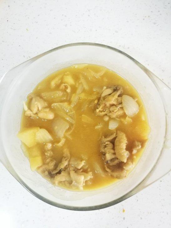 土豆咖喱鸡肉