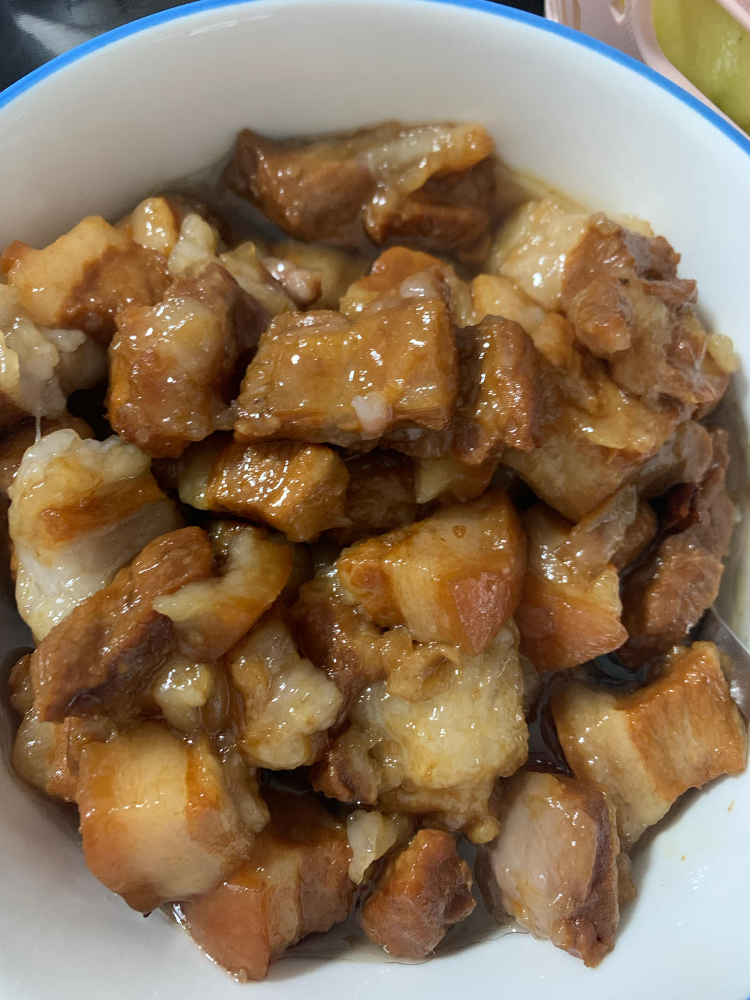 不硬不柴、果味红烧肉