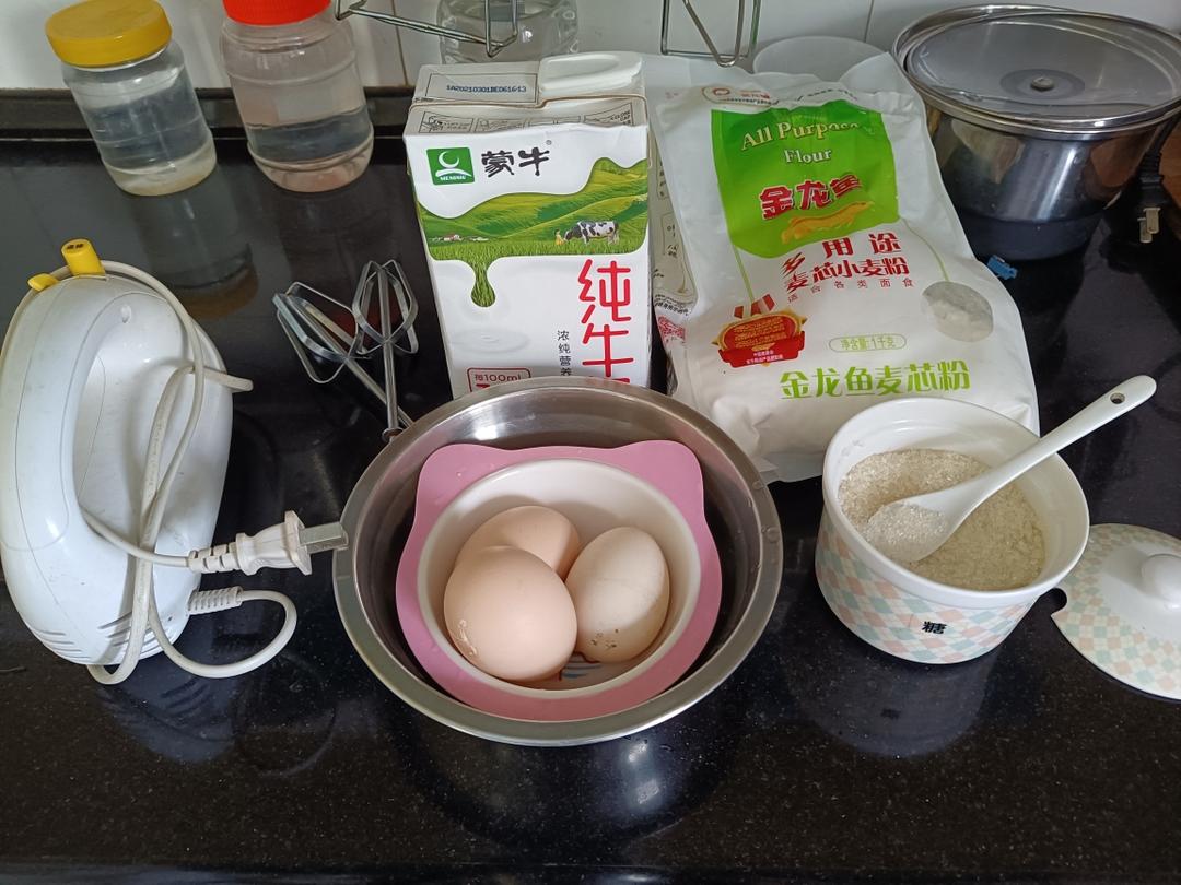 纯奶手撕吐司的做法 步骤1