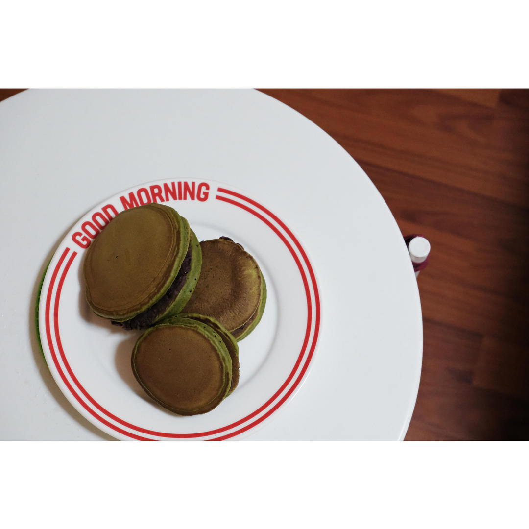 抹茶蜜豆铜锣烧