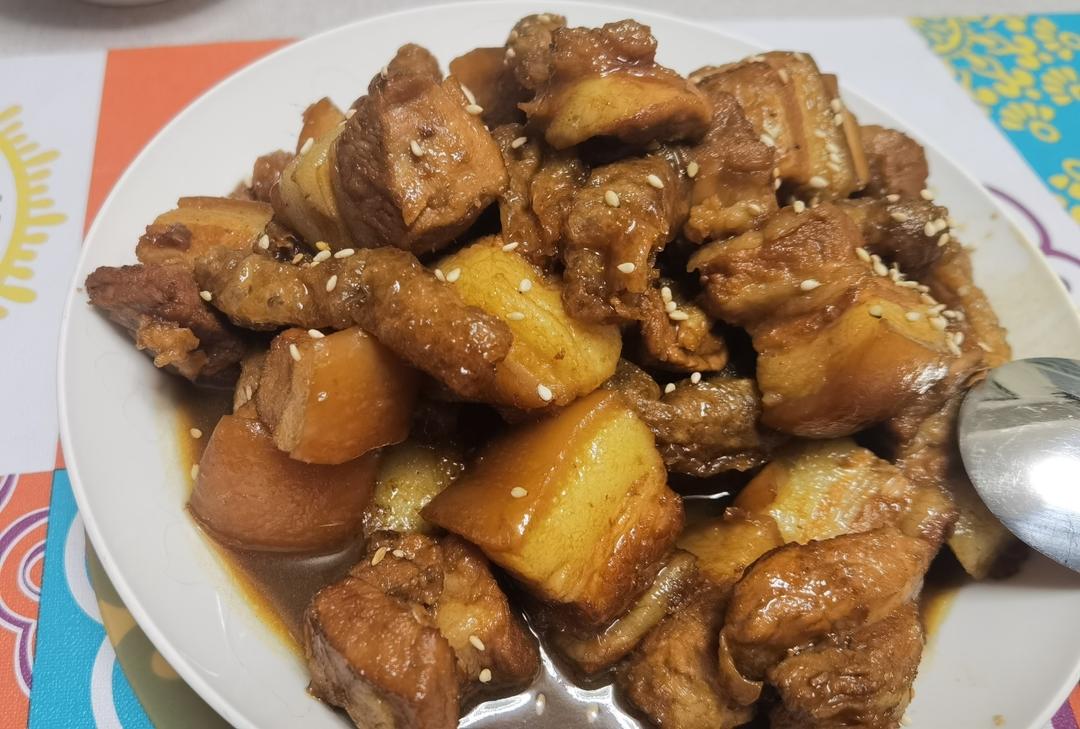 不焯水不放油的家常红烧肉