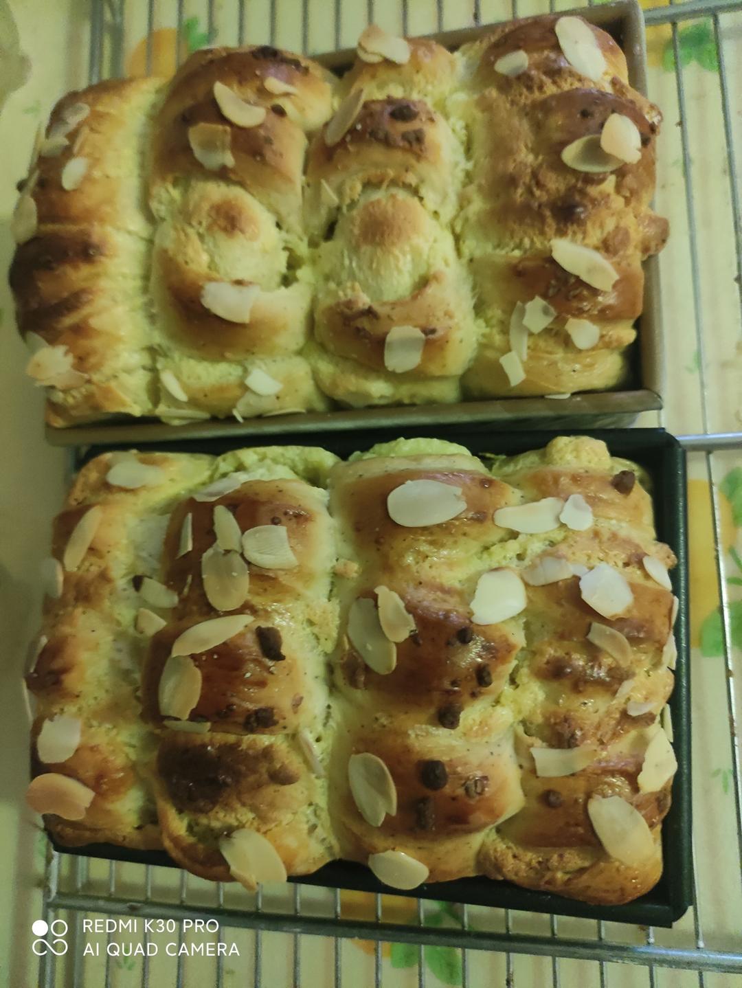 红茶奶酥面包