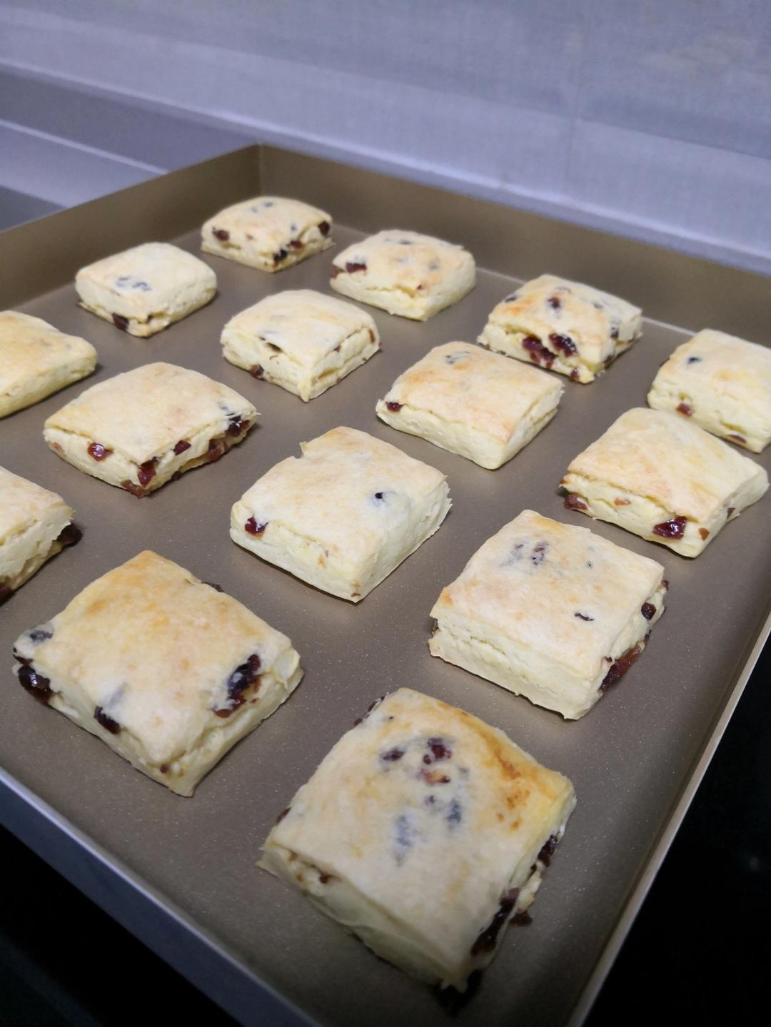 蔓越莓司康（酵母版）