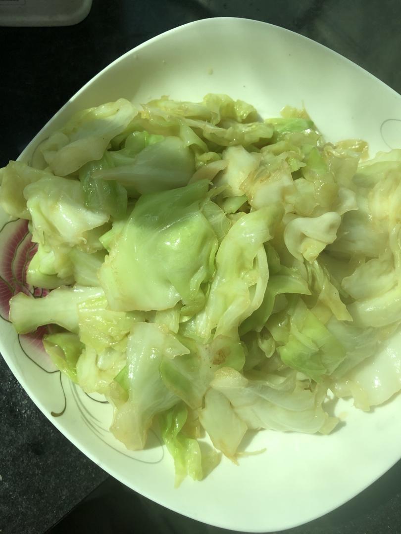清炒包菜