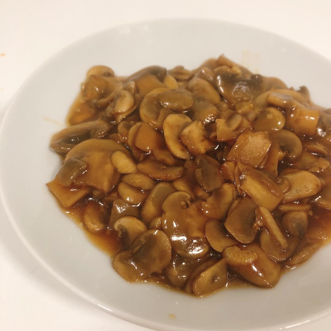 鲜美无比的蚝油香菇
