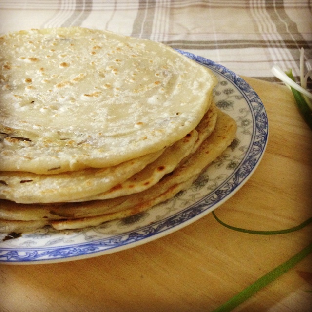 自制葱油饼