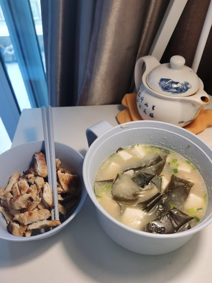 ㊙️排油减脂好喝不胖，低脂低卡的海带豆腐汤