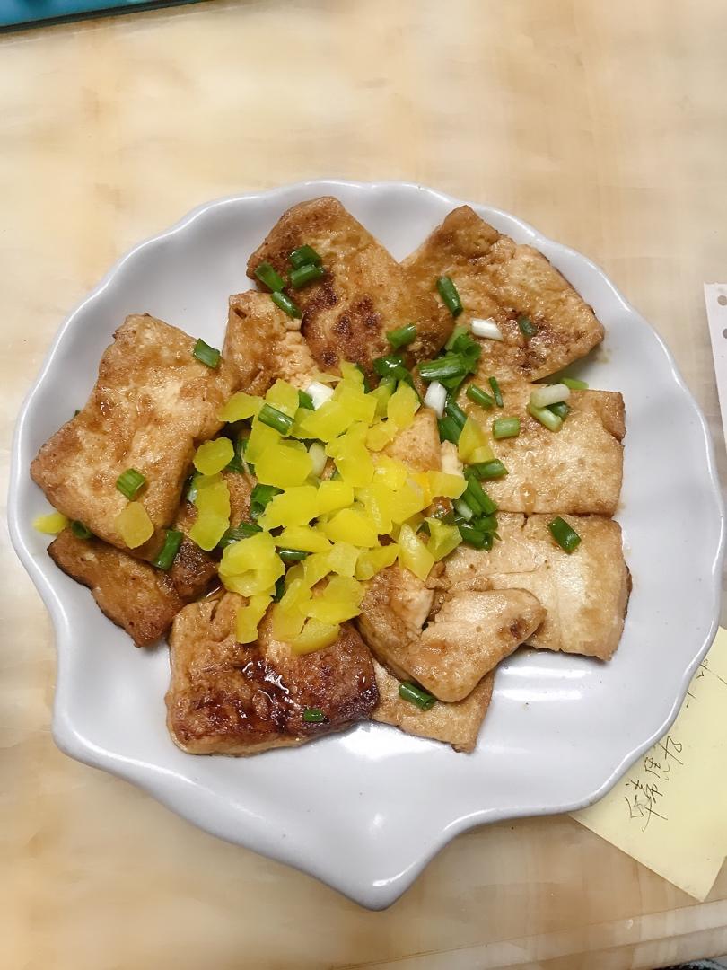 无敌好吃的香煎豆腐
