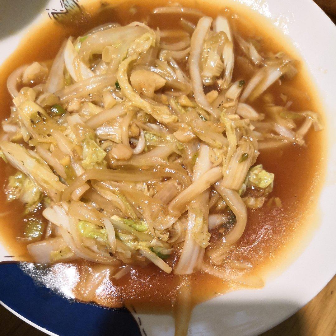 蚝油烧白菜