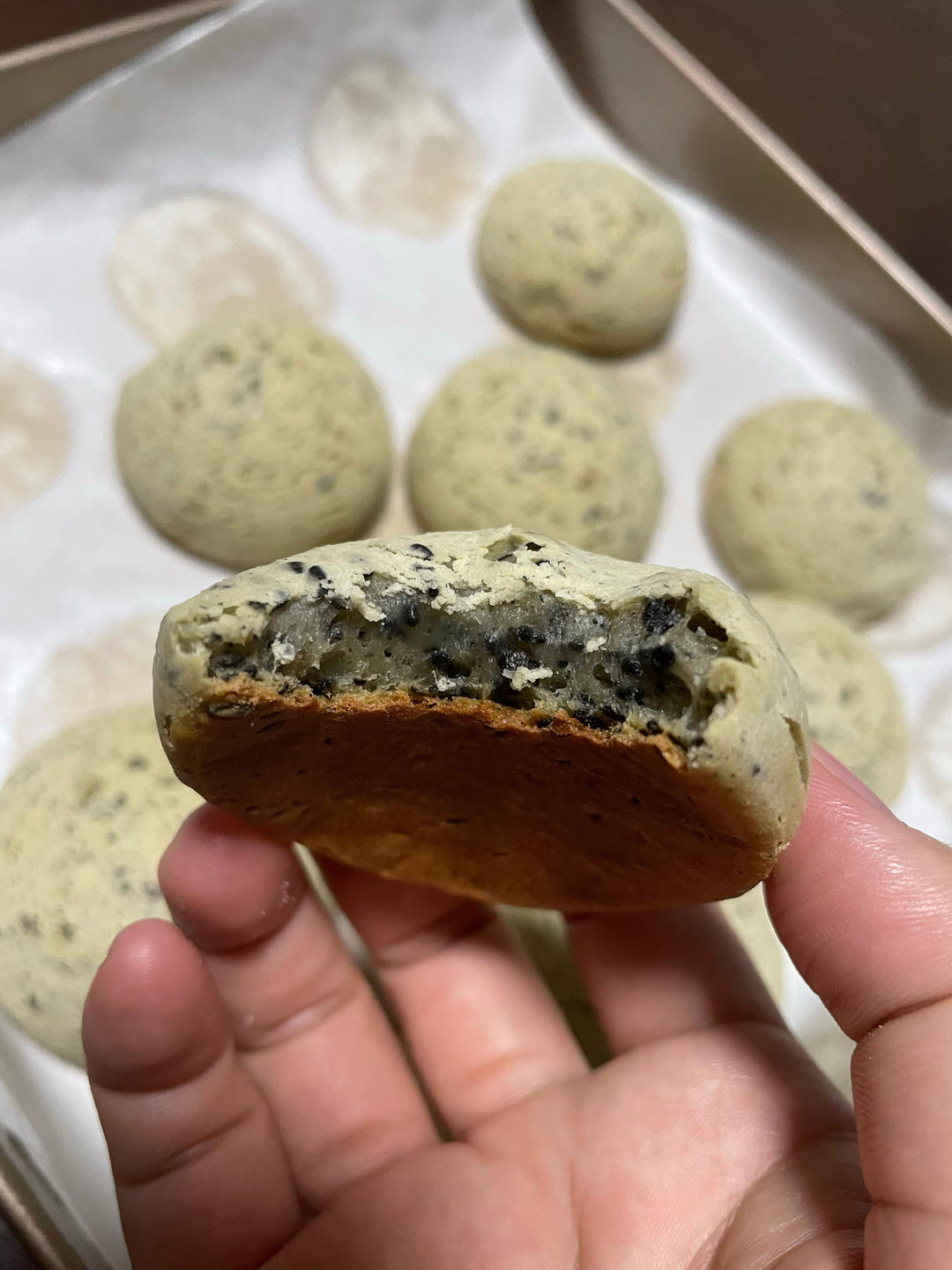 恐龙蛋麻薯包，Q弹爆浆！不用预拌粉版