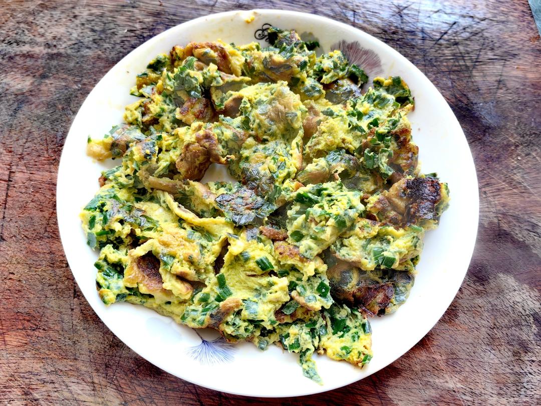 韭菜炒鸡蛋的做法