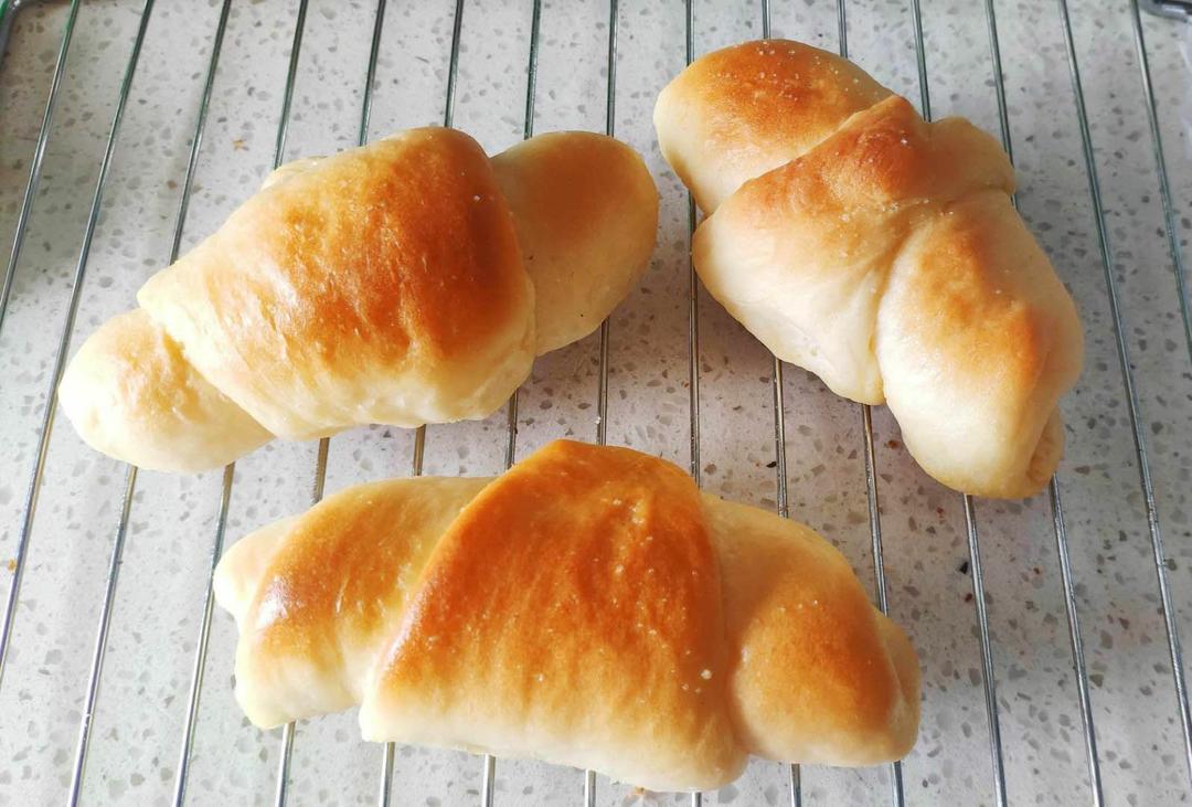 海盐可颂面包的做法