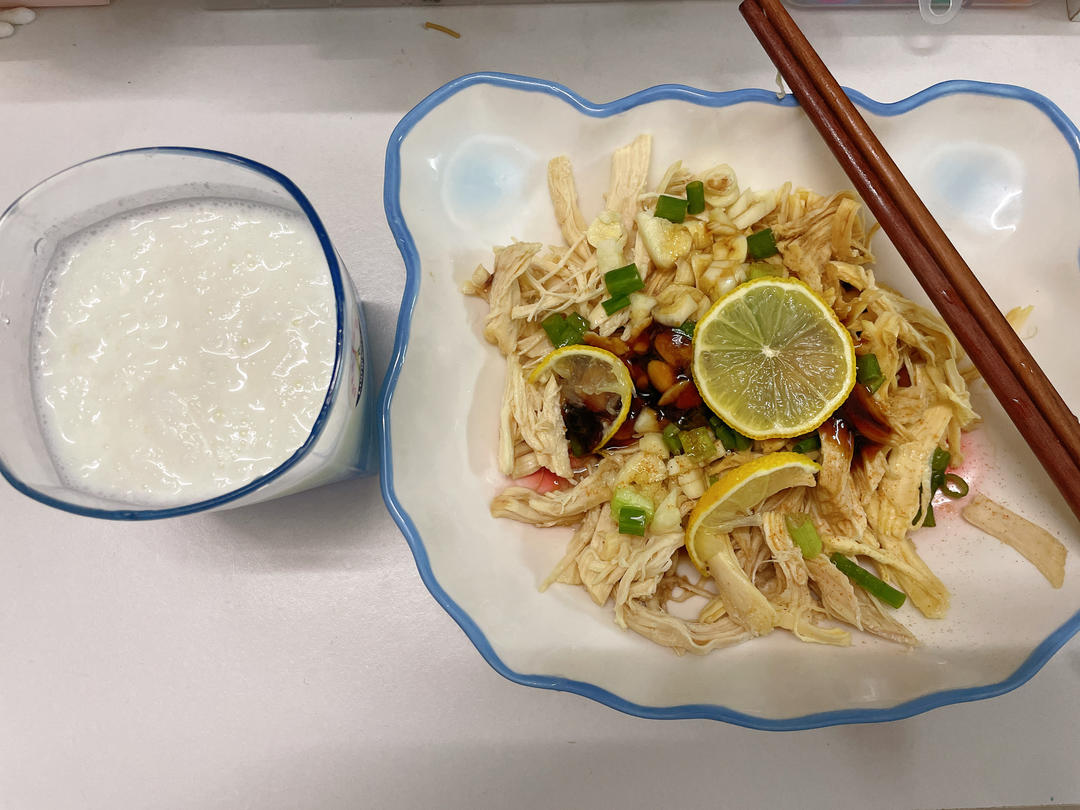 ✅ 第6道快手低脂菜✨清爽美味的柠檬鸡丝🍋鸡胸肉满分吃法💯