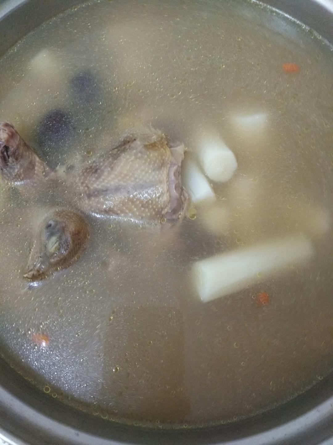 山药鸽子汤