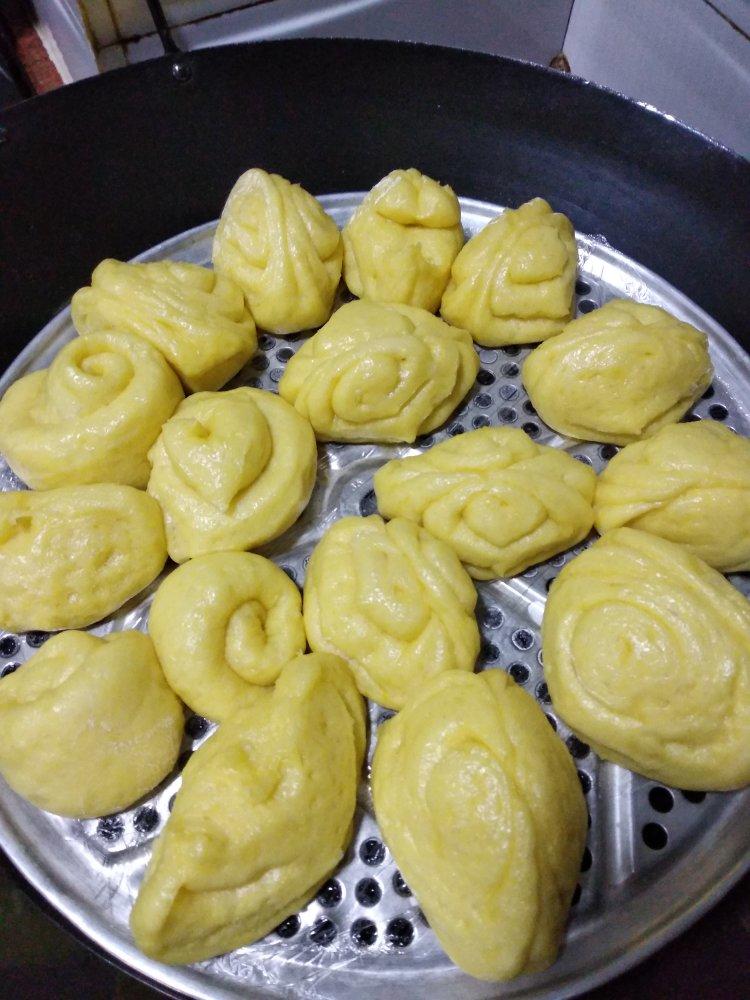 发酵面团---快手花卷