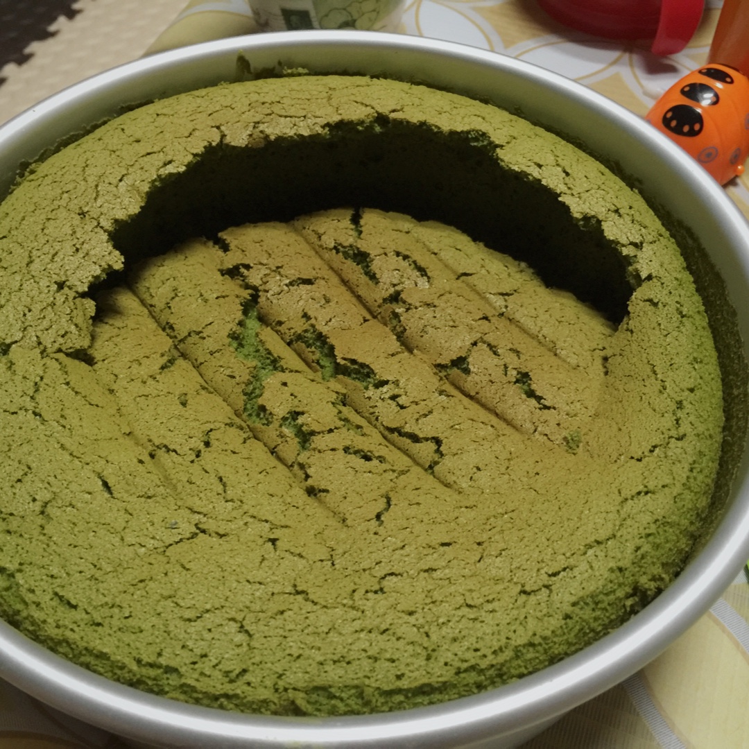 抹茶戚风蛋糕