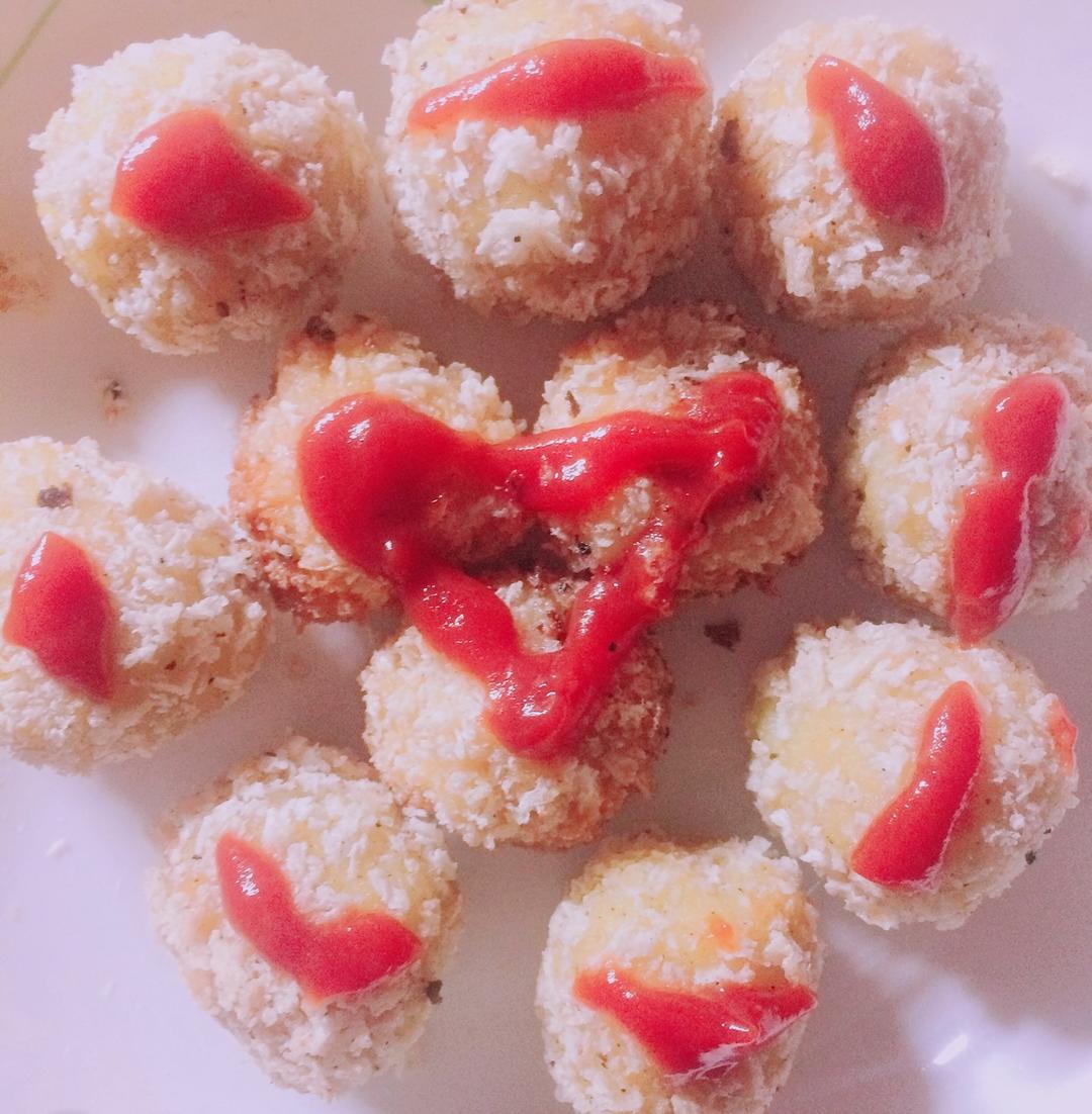 脆皮土豆芝士球