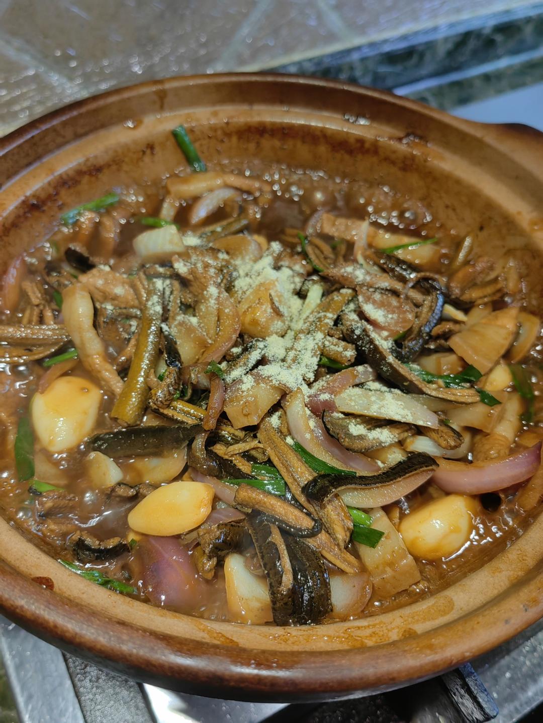 #妈妈菜#———夏天的红烧鳝丝