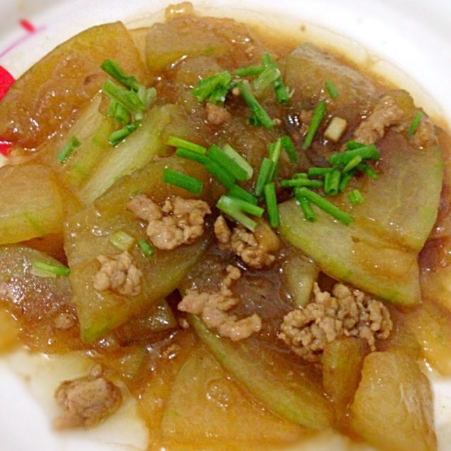 蚝油焖冬瓜
