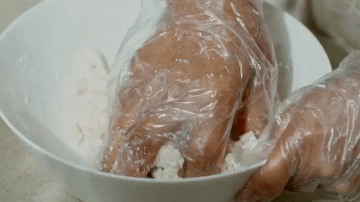 纯奶手撕吐司的做法 步骤1