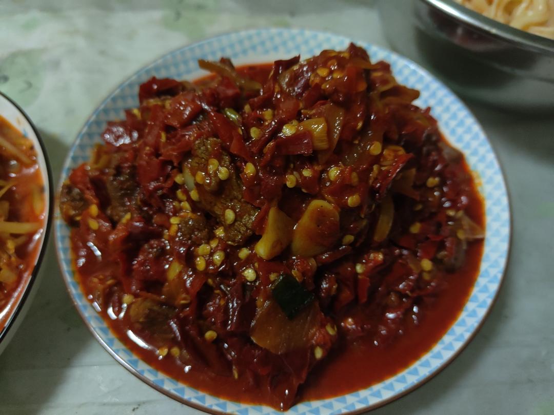 ‼️新疆滚辣皮子｜拌面灵魂配菜🔥