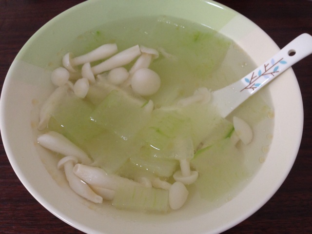 冬瓜蘑菇汤