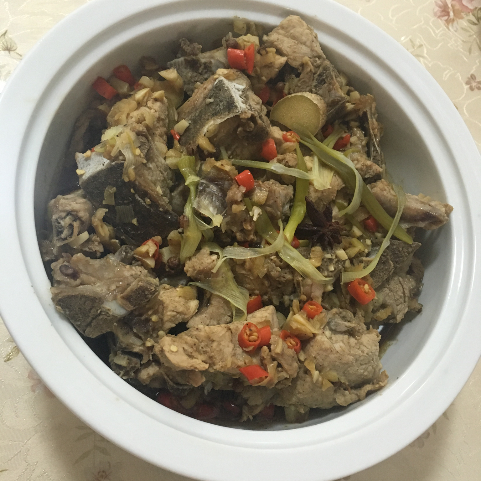豉椒蒸土豆排骨